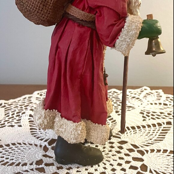 Two VINTAGE "POSSIBLE DREAMS" Clothtique Santas, Collectible Santas - Picture 14 of 14